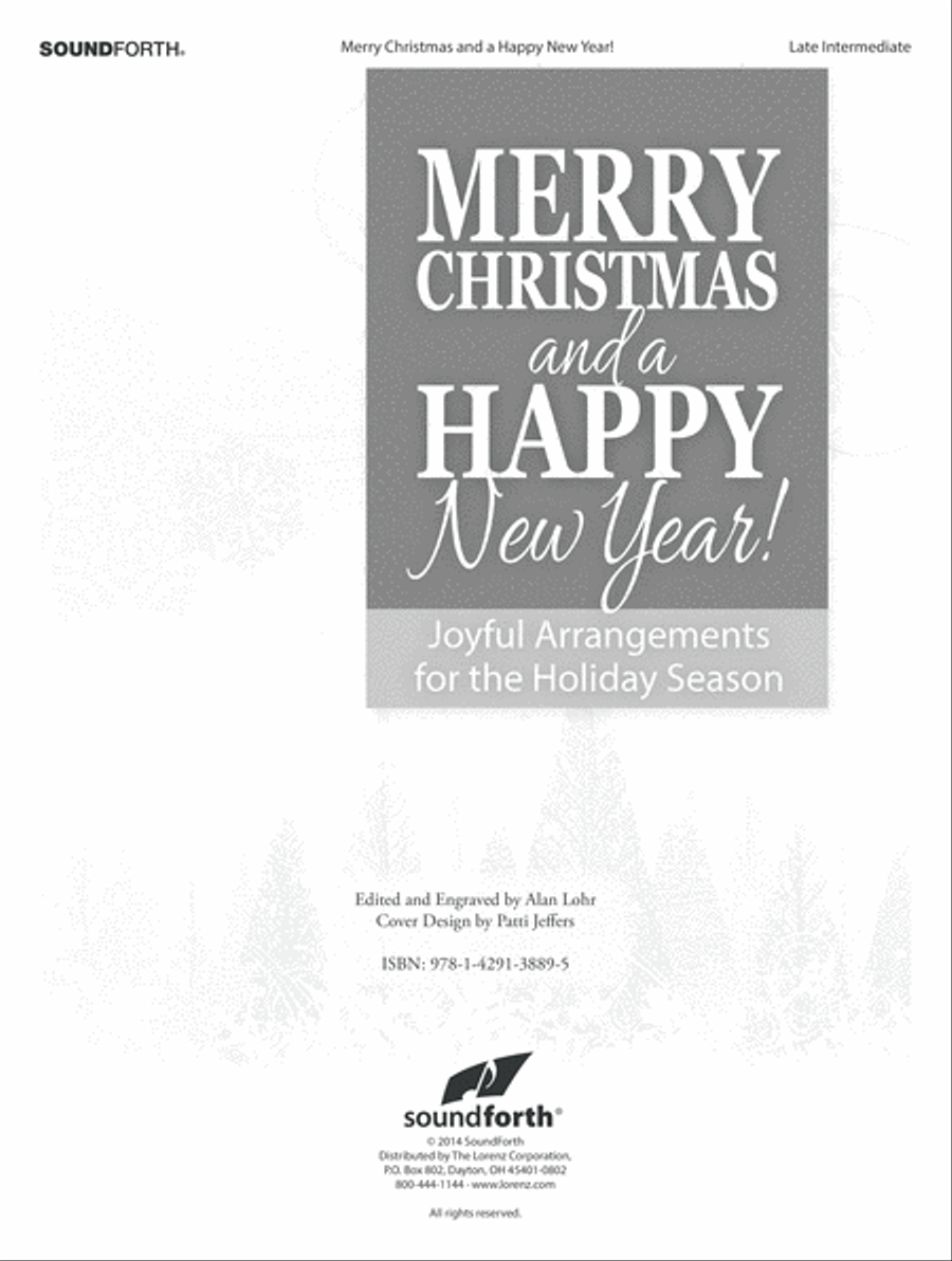 Merry Christmas and a Happy New Year! Piano Solo scores gallery preview page 1