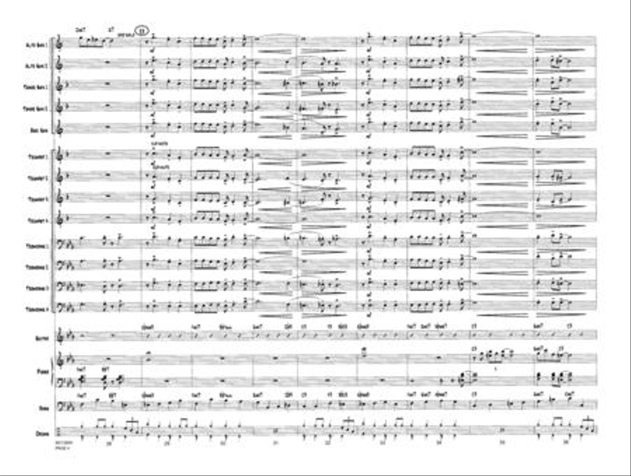 It's Been a Long, Long Time Jazz Ensemble scores gallery preview page 4