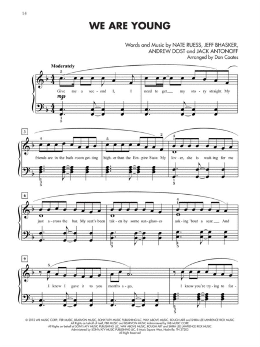 Current Hits for Teens, Book 3 Piano Solo scores gallery preview page 4