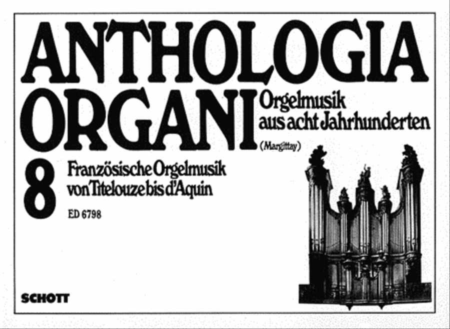 Margittay(ed) Anthologia Organi Viii