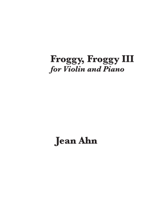 Book cover for Froggy III