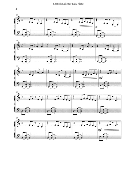 Scottish Suite - For Easy Piano image number null
