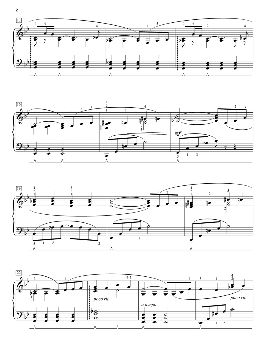Longings Piano Solo scores gallery preview page 2