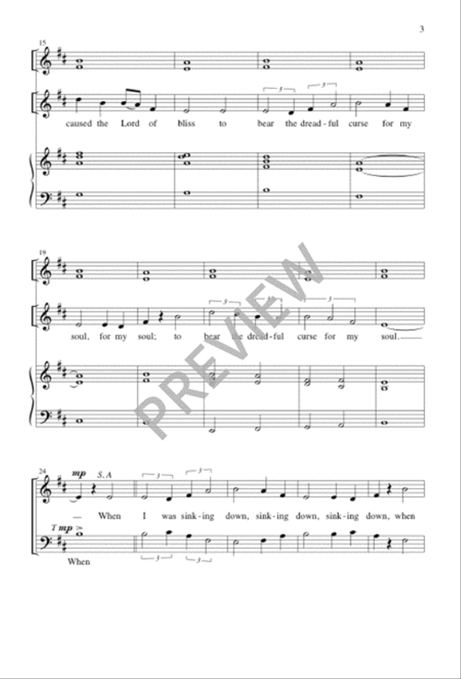 What Wondrous Love Is This 3-Part scores gallery preview page 4
