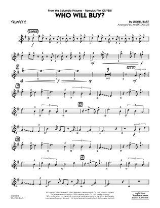 Who Will Buy? (from Oliver) (arr. Mark Taylor) - Trumpet 2