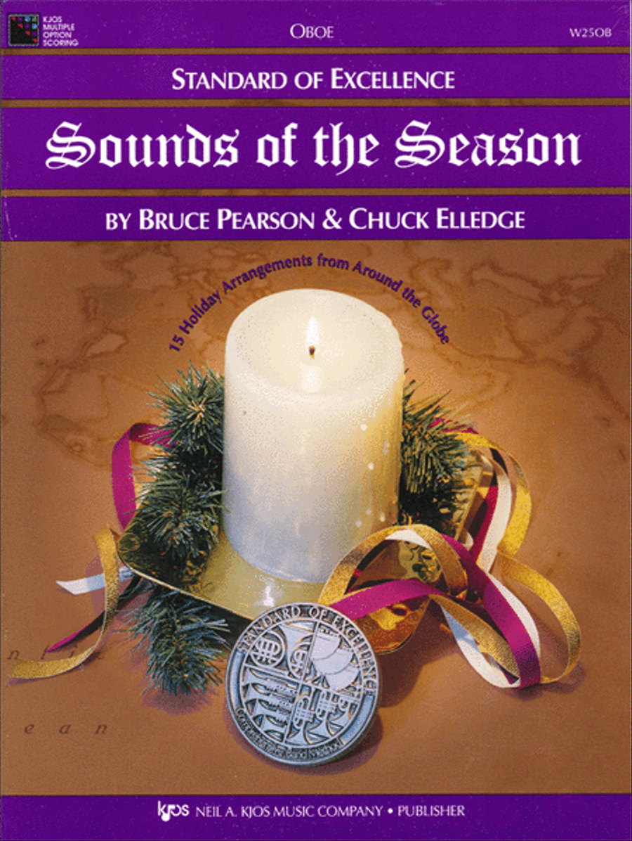 Standard of Excellence: Sounds of the Season-Oboe Concert Band Methods scores gallery preview page 1
