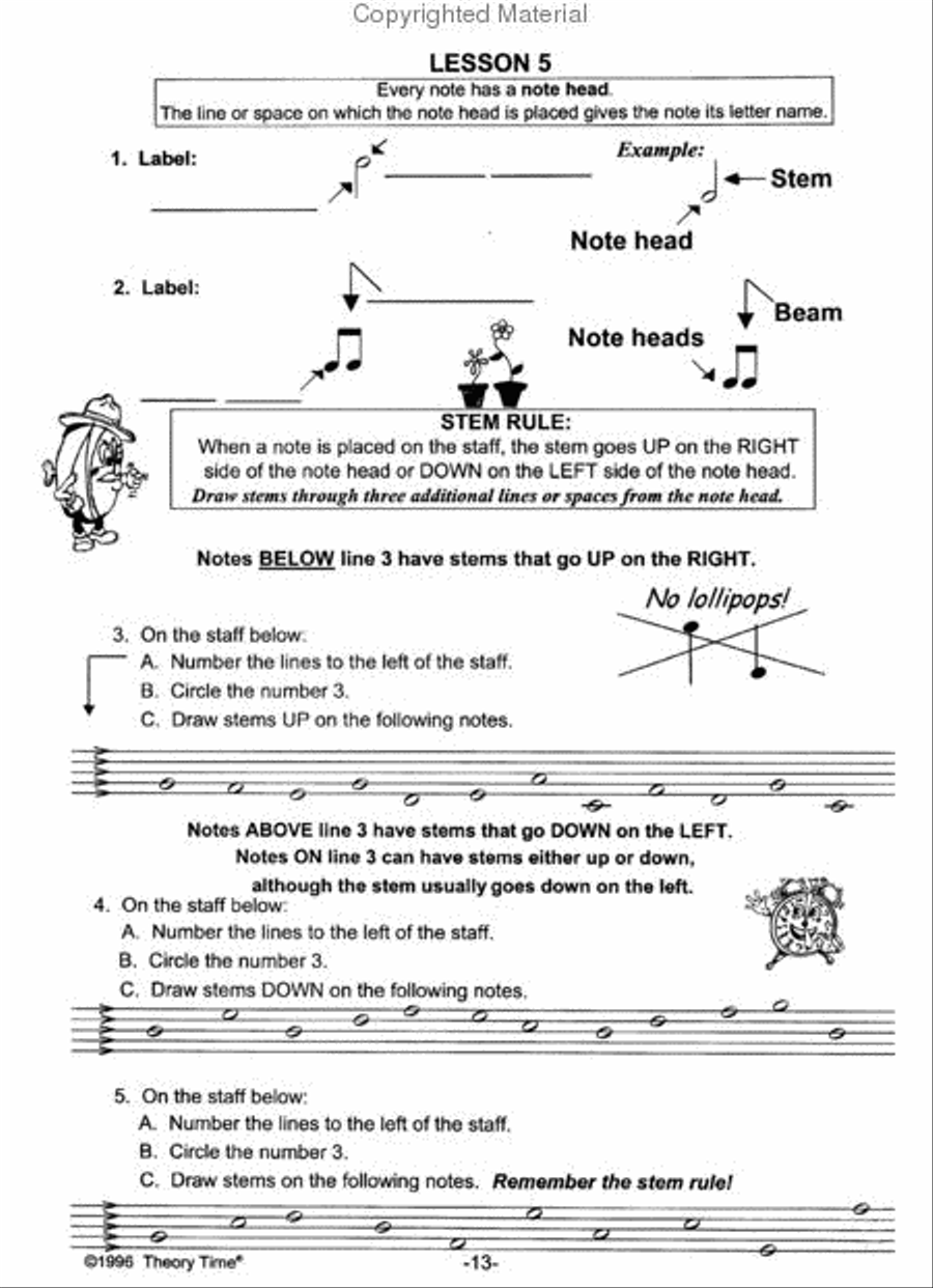 Theory Time Grade 4 Workbook