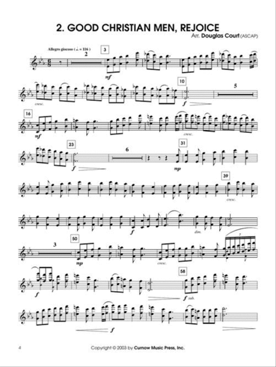 Great Carols Great Carols Flute scores gallery preview page 6