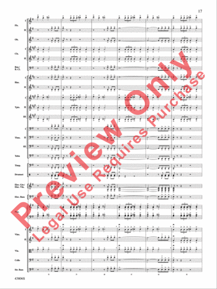 A Mad Russian's Christmas Full Orchestra scores gallery preview page 18