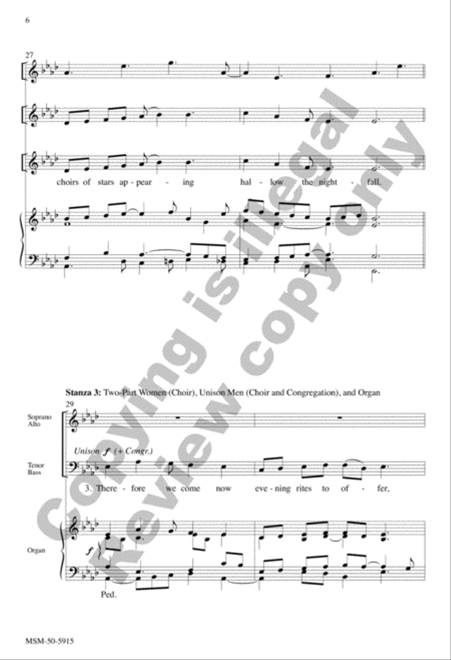 Christ, Mighty Savior 4-Part scores gallery preview page 6