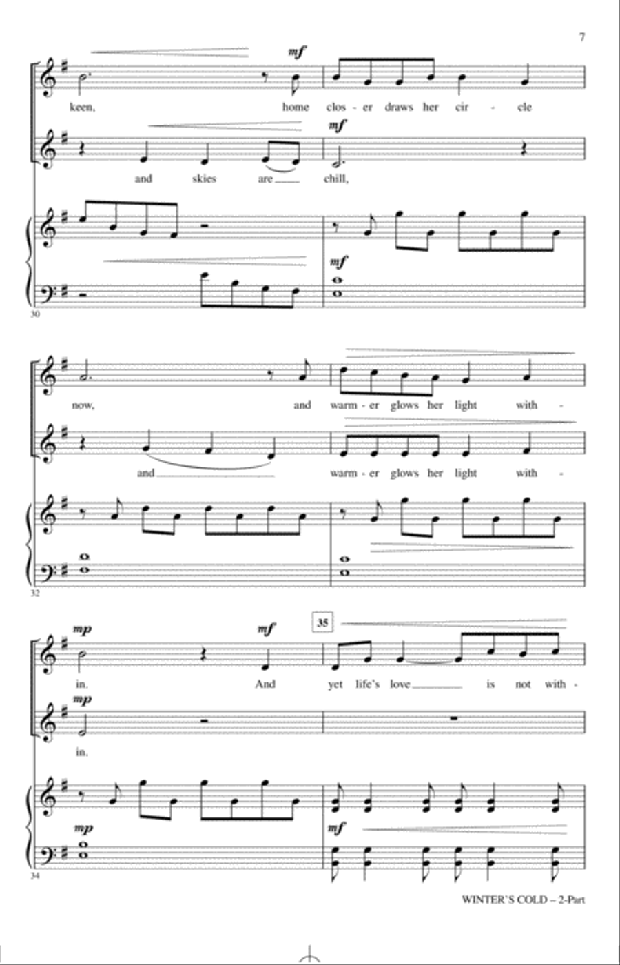 Winter's Cold 2-Part scores gallery preview page 5