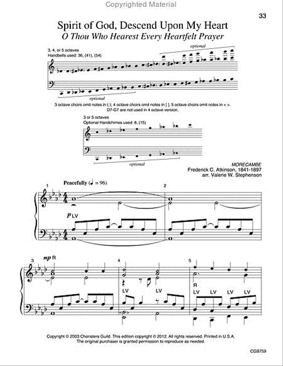 Ring Around the Year (3, 4, or 5 octaves) 5-Octaves scores gallery preview page 10