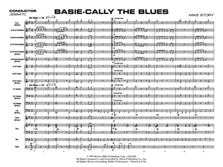 Basie-Cally the Blues: Score