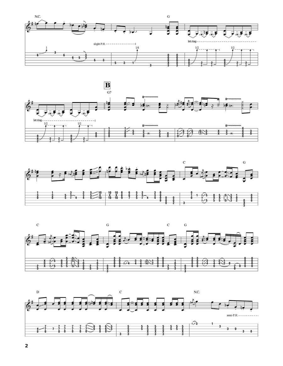 Charlie Brown Acoustic Guitar scores gallery preview page 2