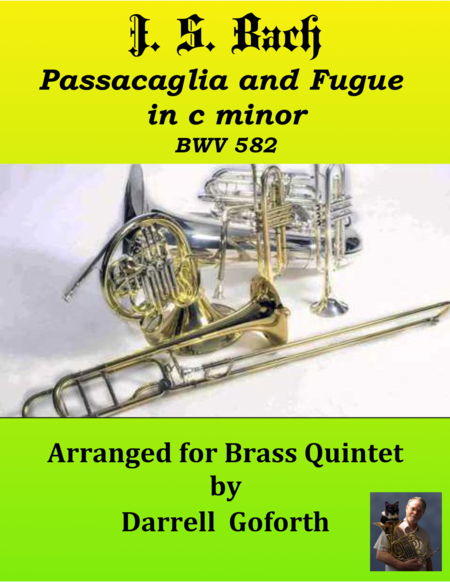 Bach: Passacaglia and Fugue in c minor for Brass Quintet image number null
