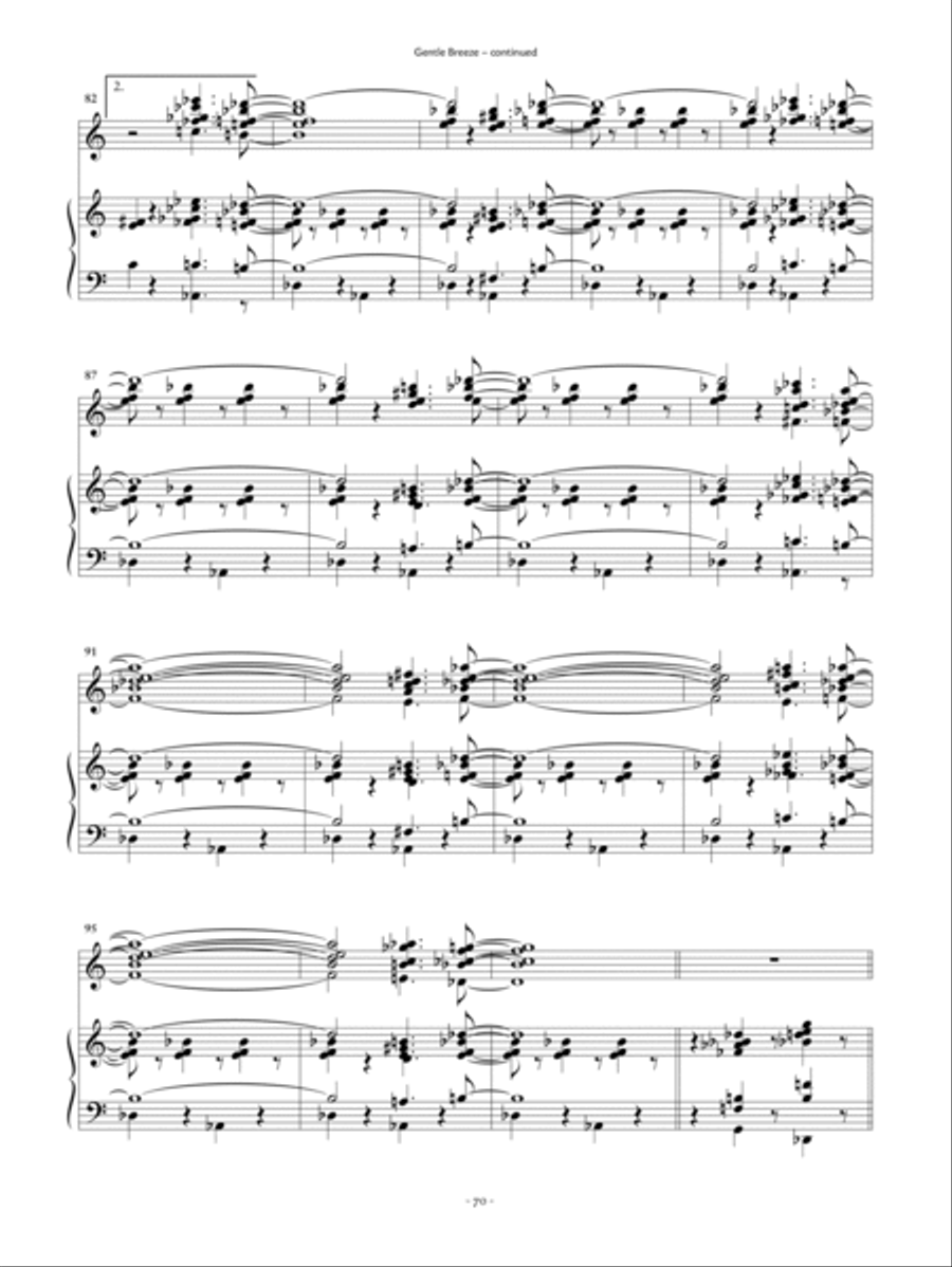 The Music of Clare Fischer Small Ensemble scores gallery preview page 18
