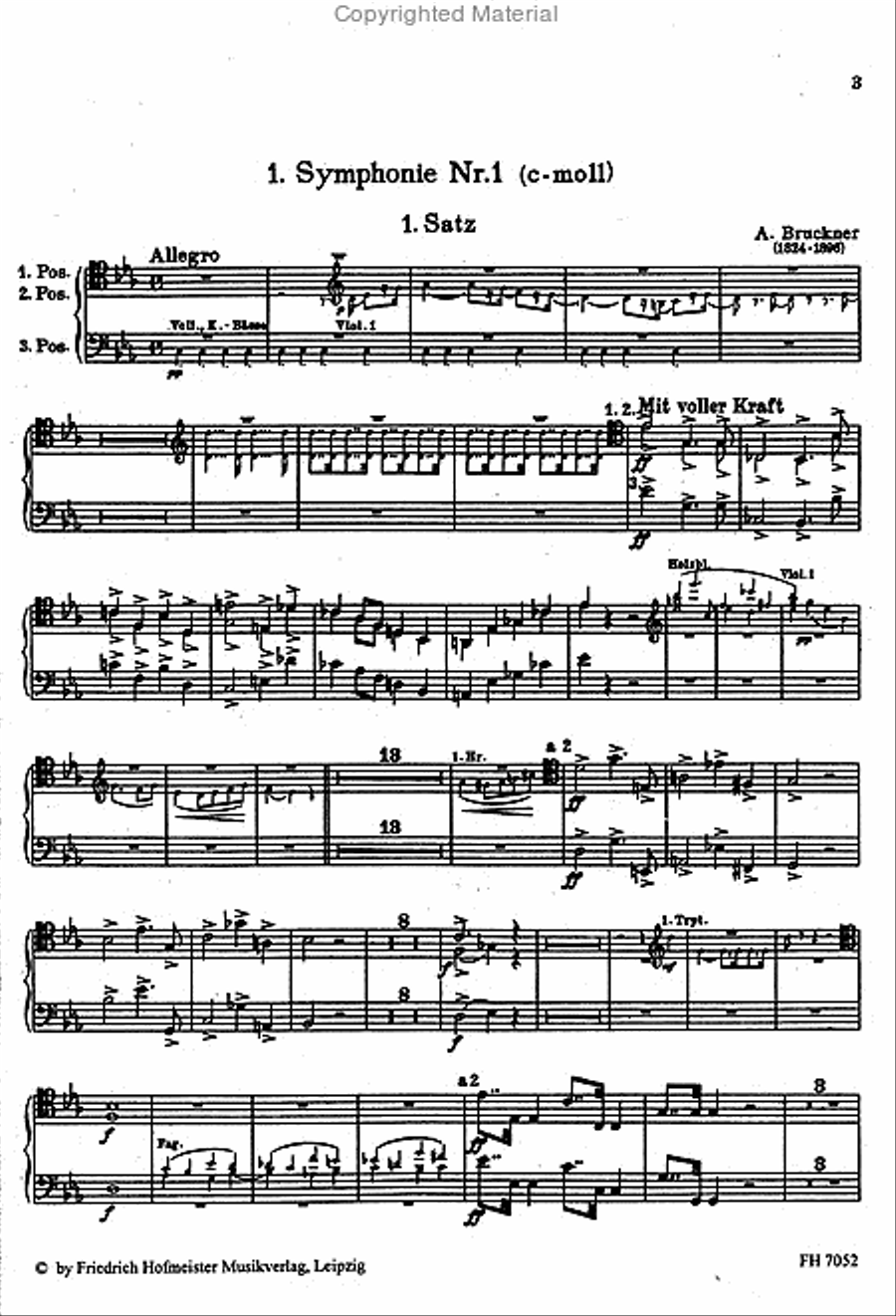 Orchesterstudien für Posaune Orchestra scores gallery preview page 2