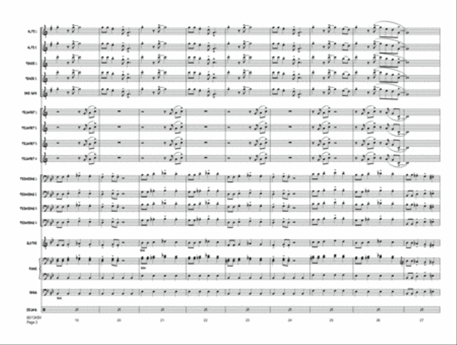 One for the Mooch One for the Mooch Jazz Ensemble scores gallery preview page 5