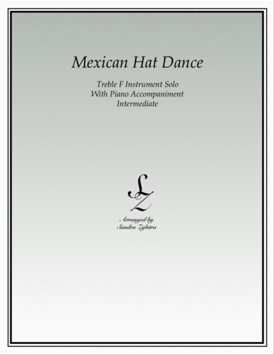 Mexican Hat Dance (F instrument solo) Horn scores gallery preview page 1