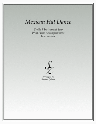 Mexican Hat Dance (F instrument solo)