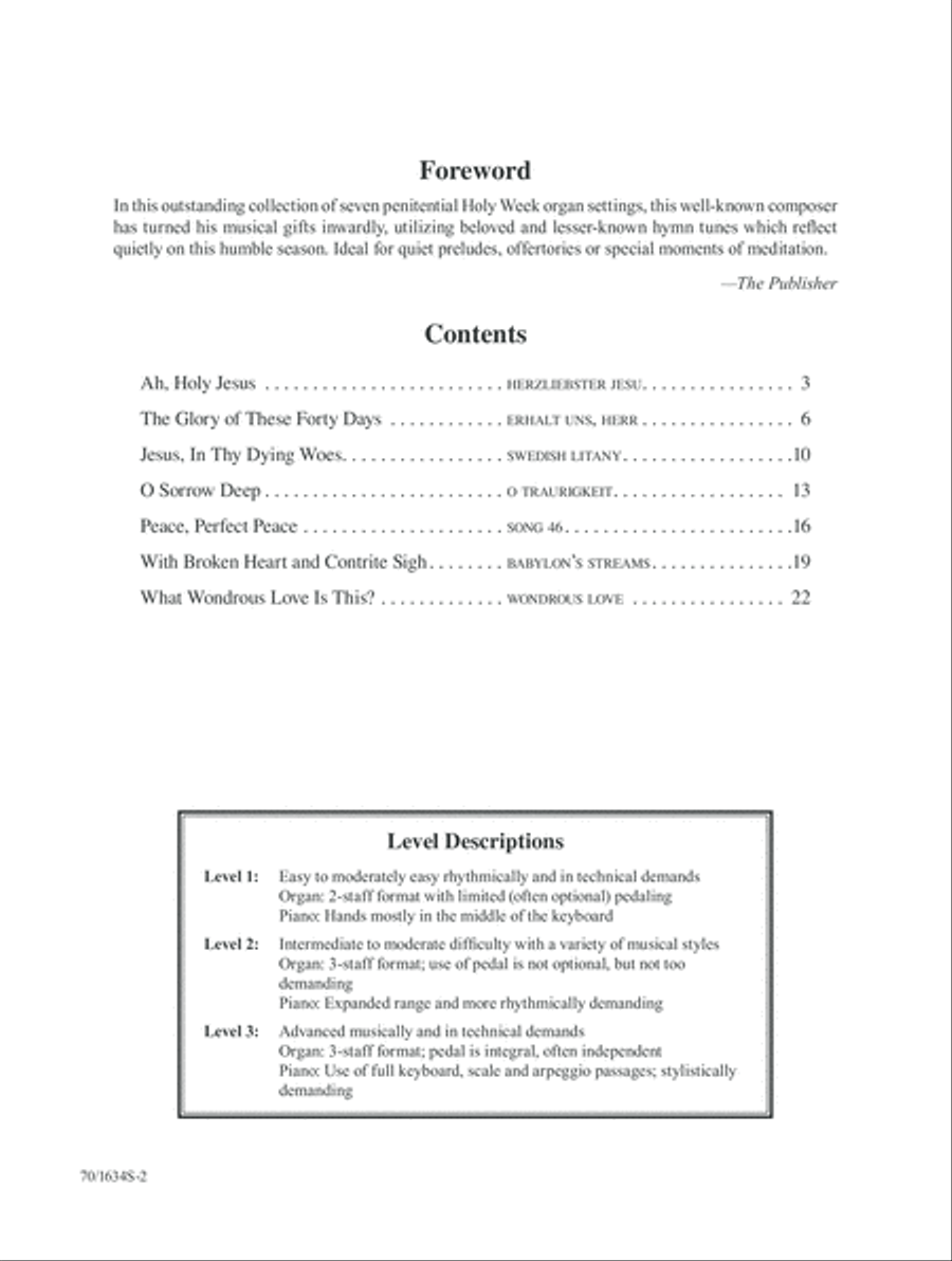 In the Cross of Christ In the Cross of Christ Organ scores gallery preview page 2