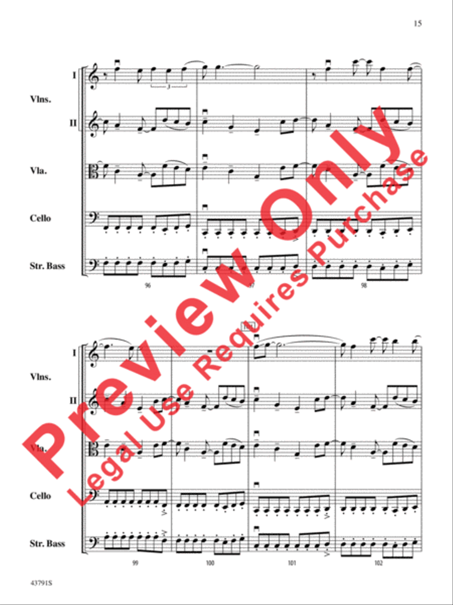 Starlight String Orchestra scores gallery preview page 32