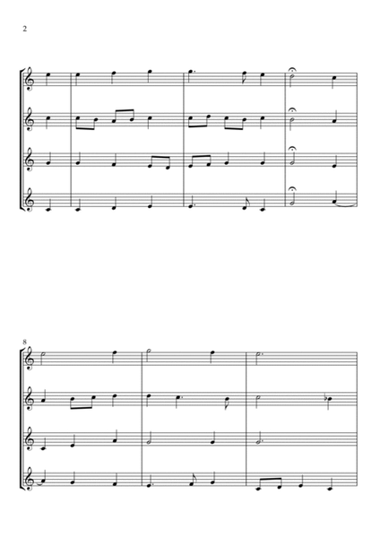 Bach's Choral - "Aus meines Herzens Grunde" (Clarinet Quartet) image number null