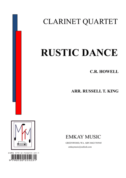 RUSTIC DANCE – CLARINET QUARTET image number null