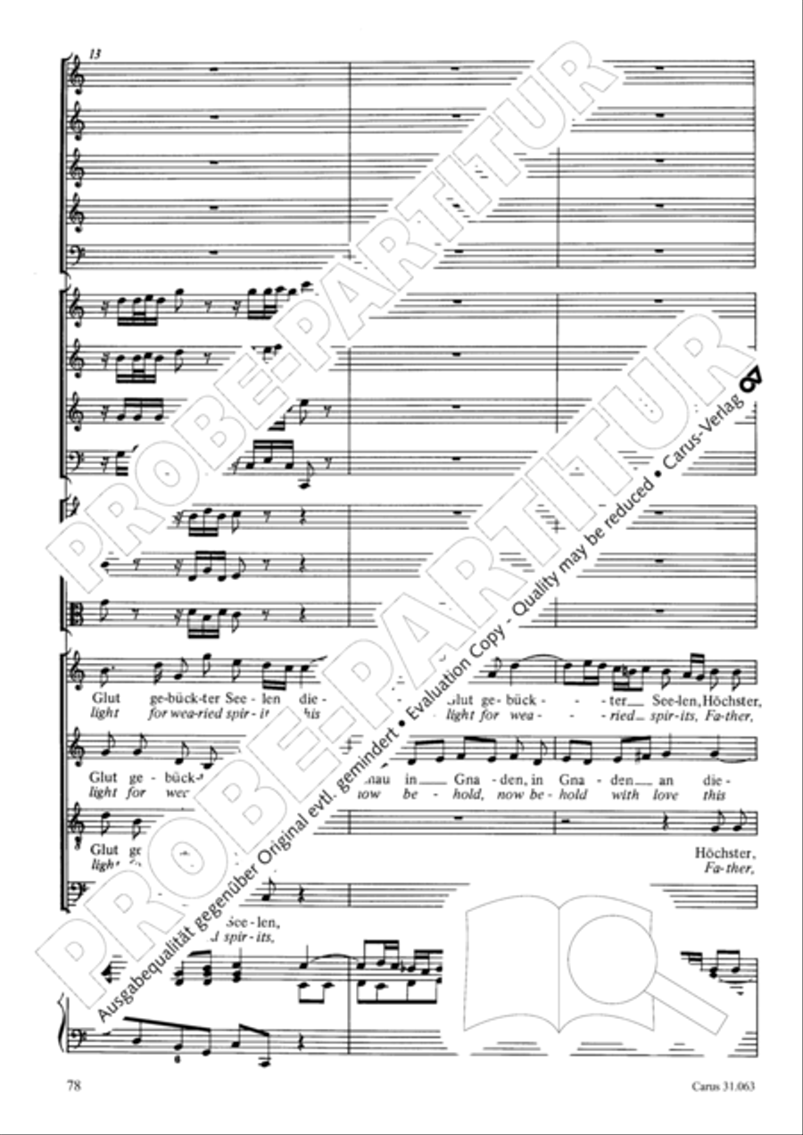 Christians, etch this blessed day (Christen, atzet diesen Tag) 4-Part scores gallery preview page 79