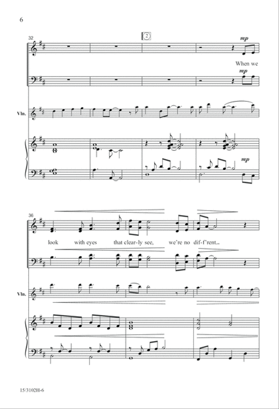 If I Knew You 4-Part scores gallery preview page 7