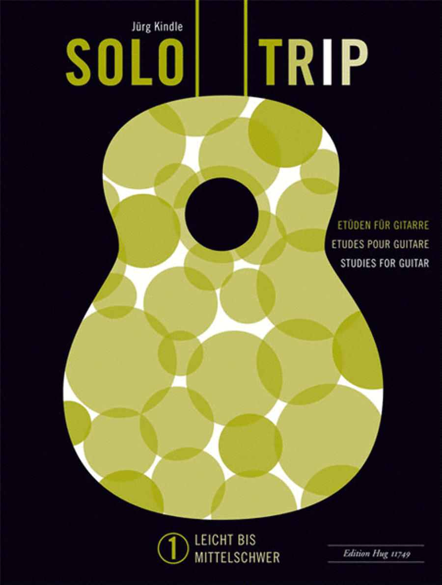 Solo Trip Band 1 Etuden (leicht bis mittel) Classical Guitar scores gallery preview page 1