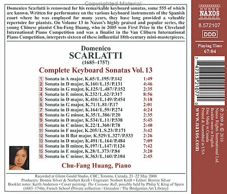 Volume 13: Complete Keyboard Sonata  Sheet Music