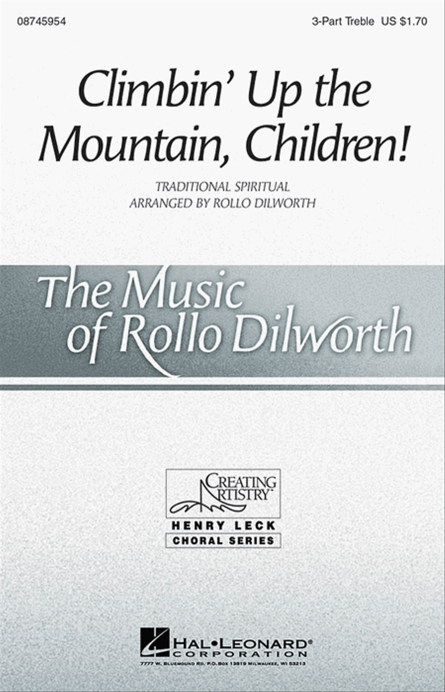 Climbin' Up the Mountain, Children! 3-Part scores gallery preview page 1