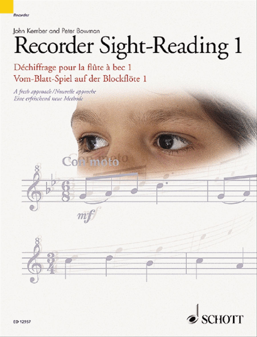 Recorder Sight-Reading 1 Recorder scores gallery preview page 1