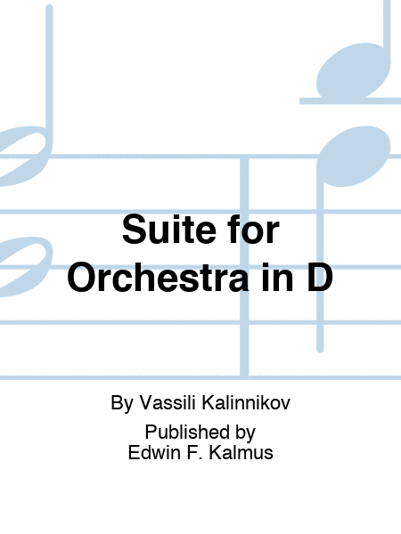 Suite for Orchestra in D