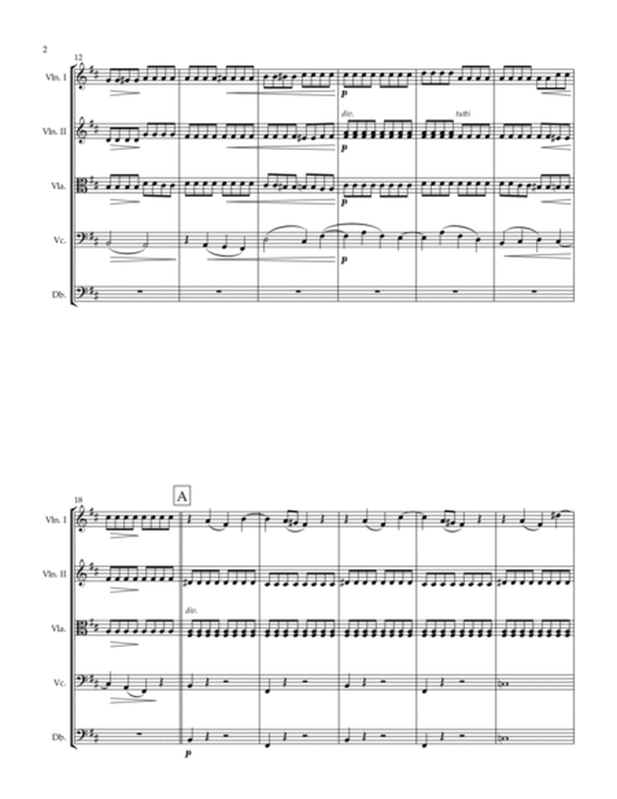Symphony in D minor (Movement 3)