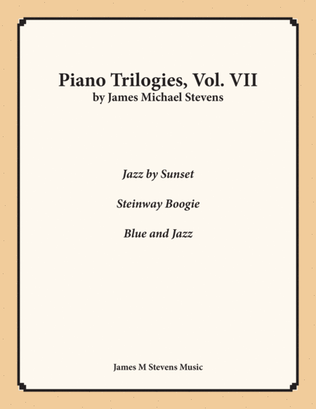 Piano Trilogies, Vol. VII (Jazz)