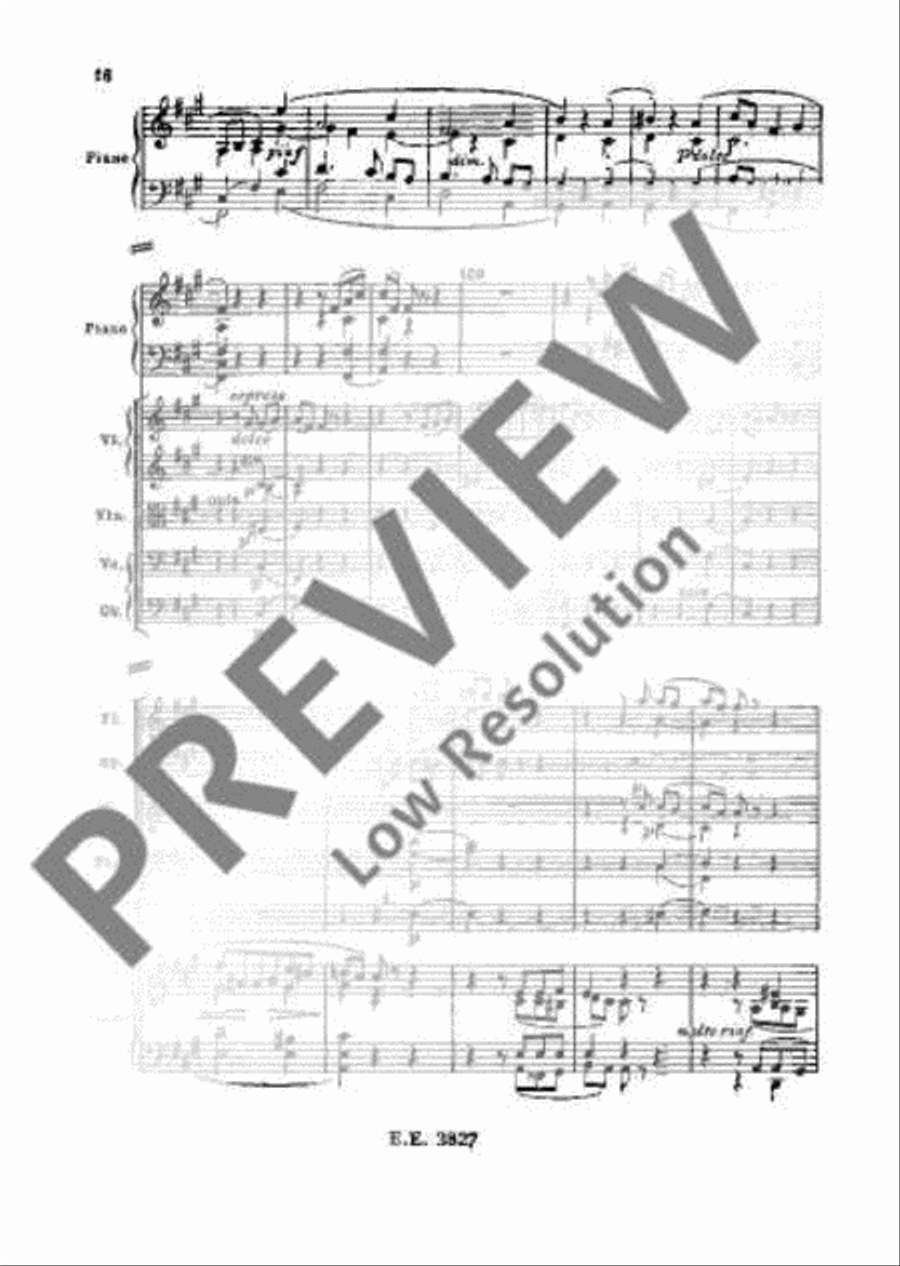 Symphonic Variations Orchestra scores gallery preview page 21