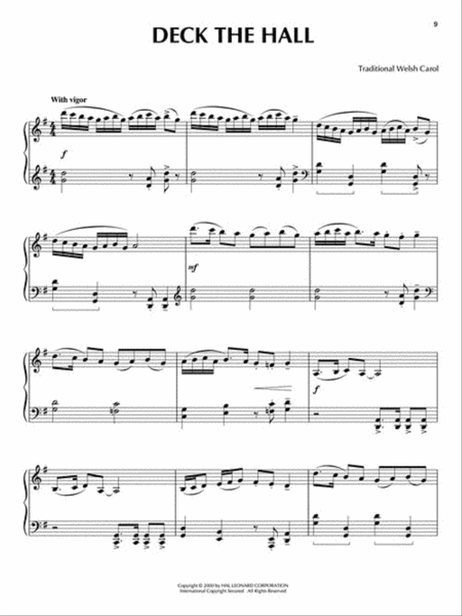 A Celtic Christmas Piano Solo scores gallery preview page 2