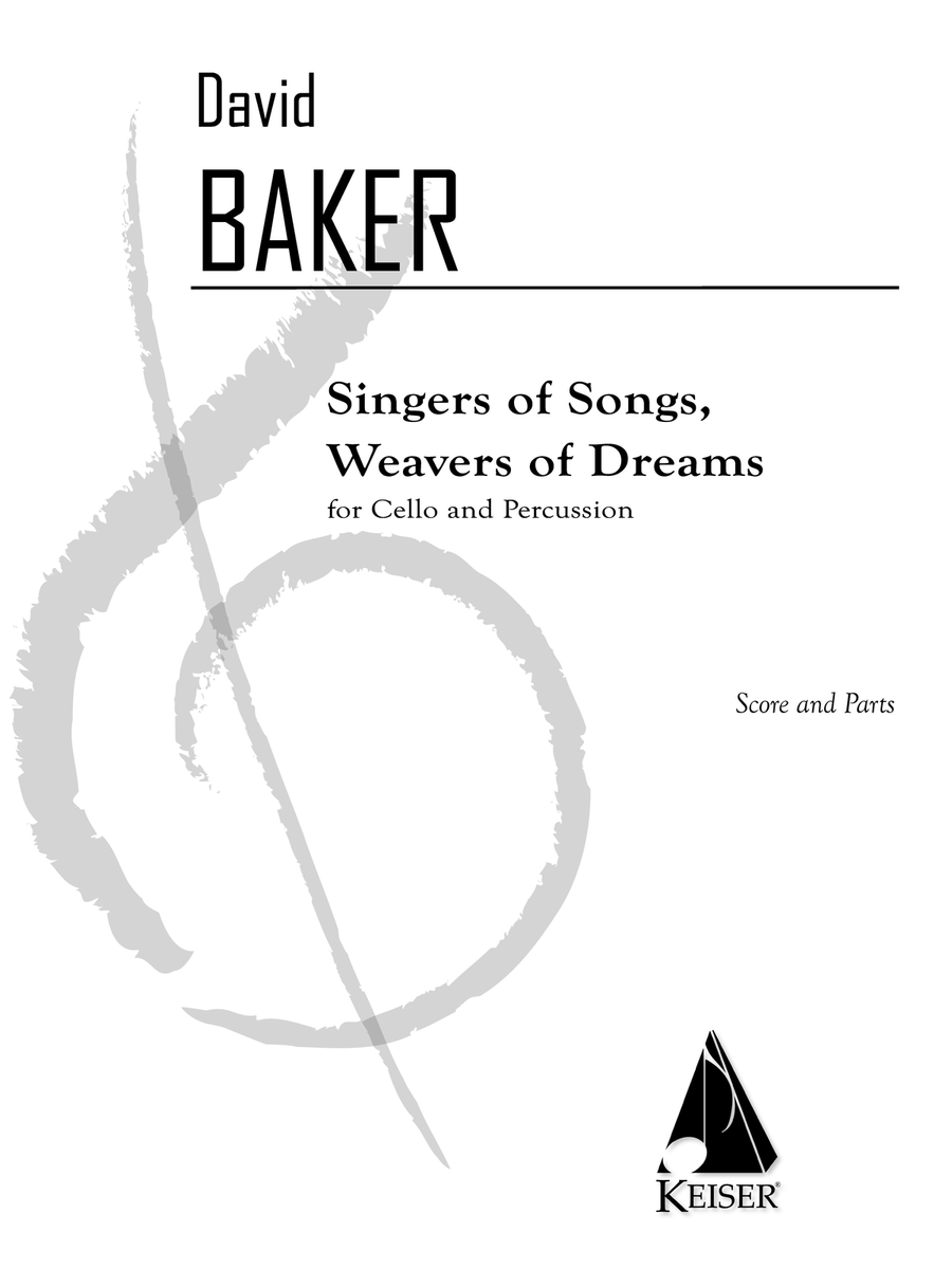 Singers of Songs, Weavers of Dreams Cello scores gallery preview page 1