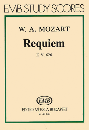 Book cover for Requiem, K. 626