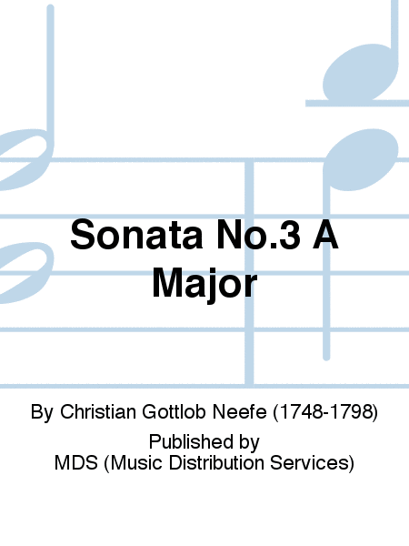 Sonata No.3 A major