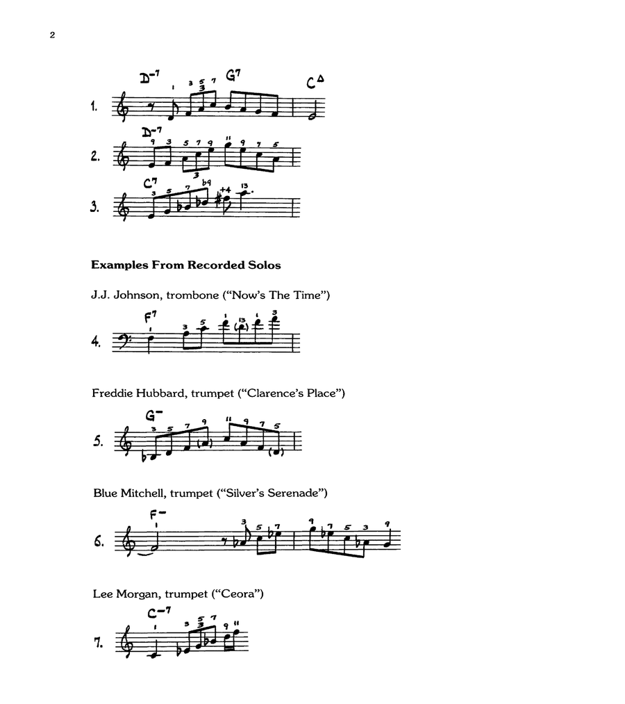 Elements of the Jazz Language for the Developing Improvisor Textbook scores gallery preview page 3