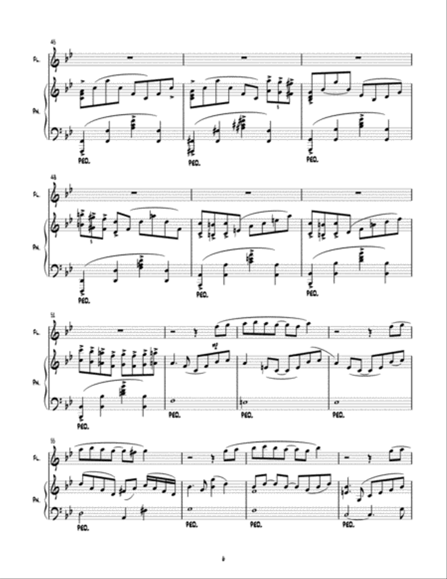 Life On Mars Flute Solo scores gallery preview page 6