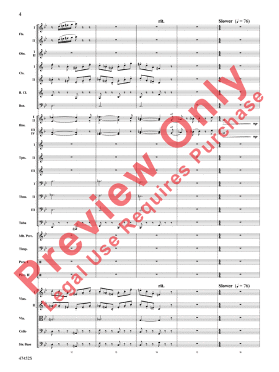 Fantastic Beasts: The Crimes of Grindelwald Full Orchestra scores gallery preview page 5