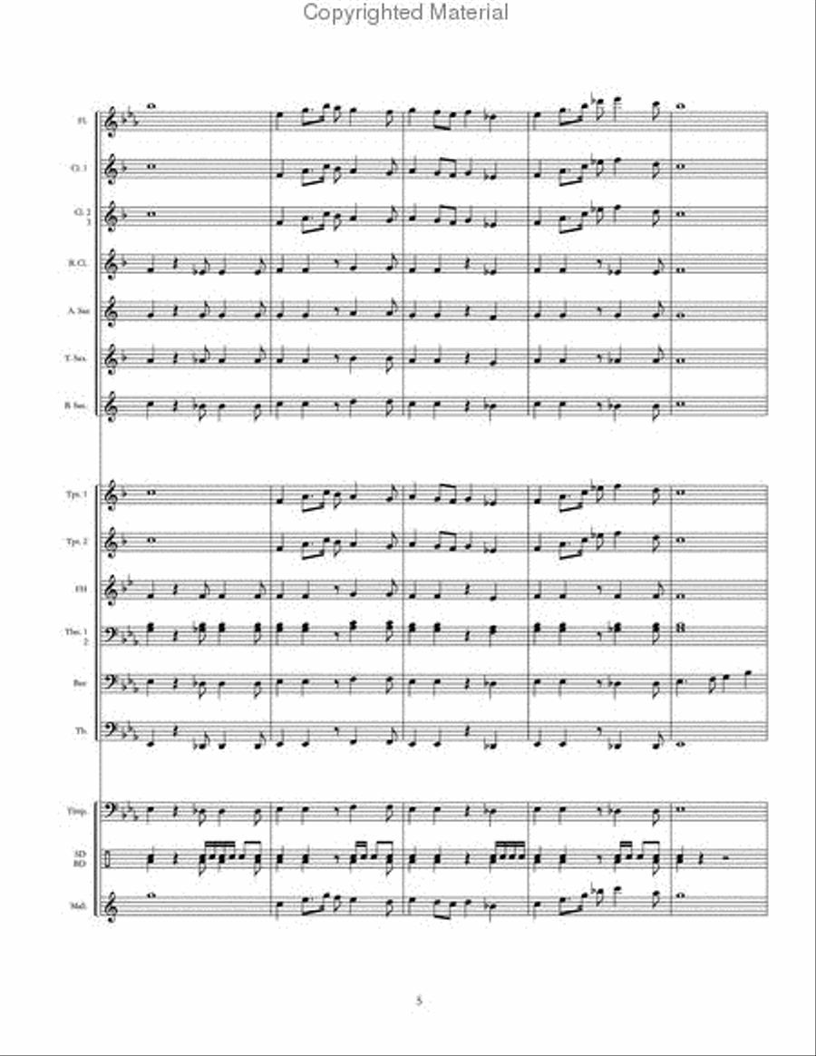 Dragonfire Dragonfire Concert Band scores gallery preview page 6