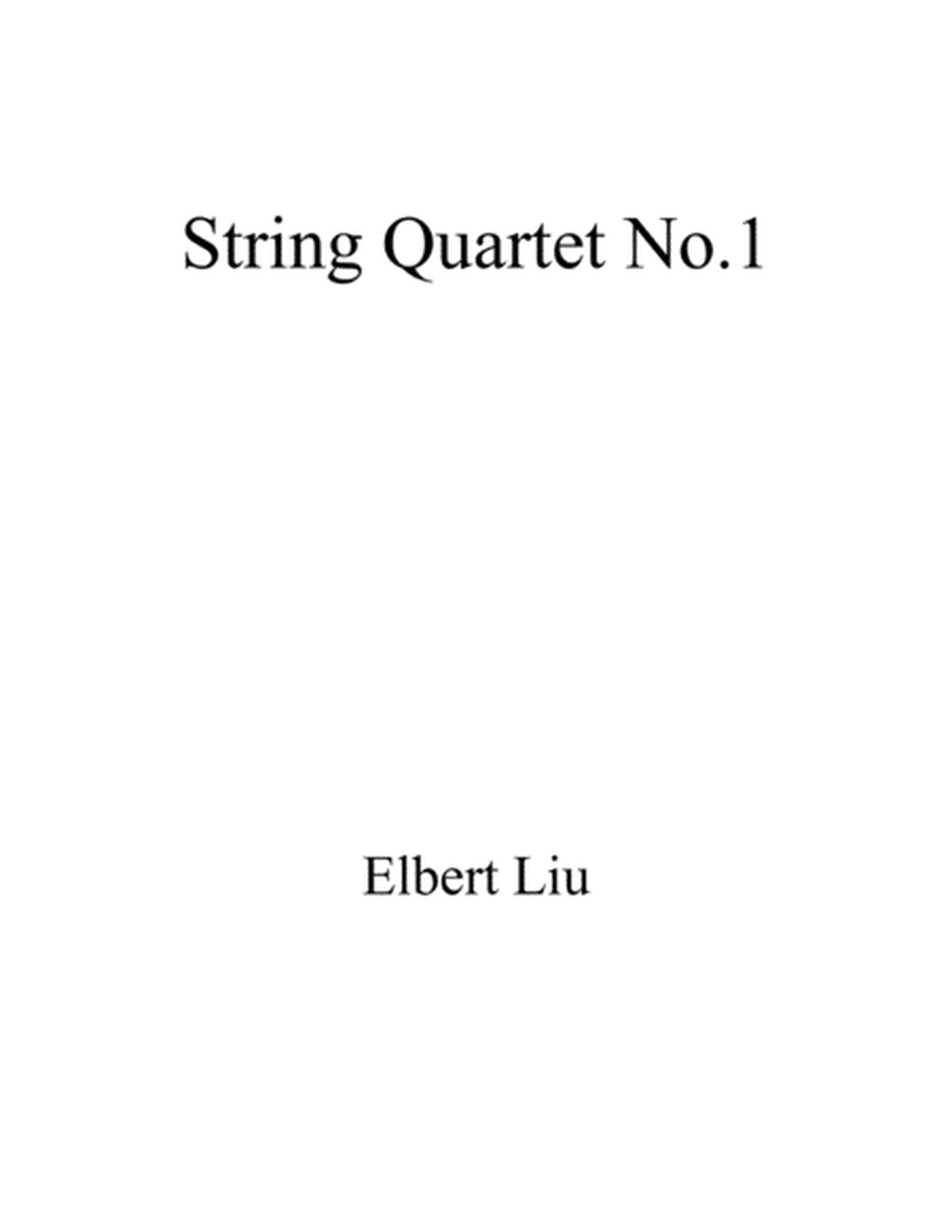String Quartet #1 - Full Score