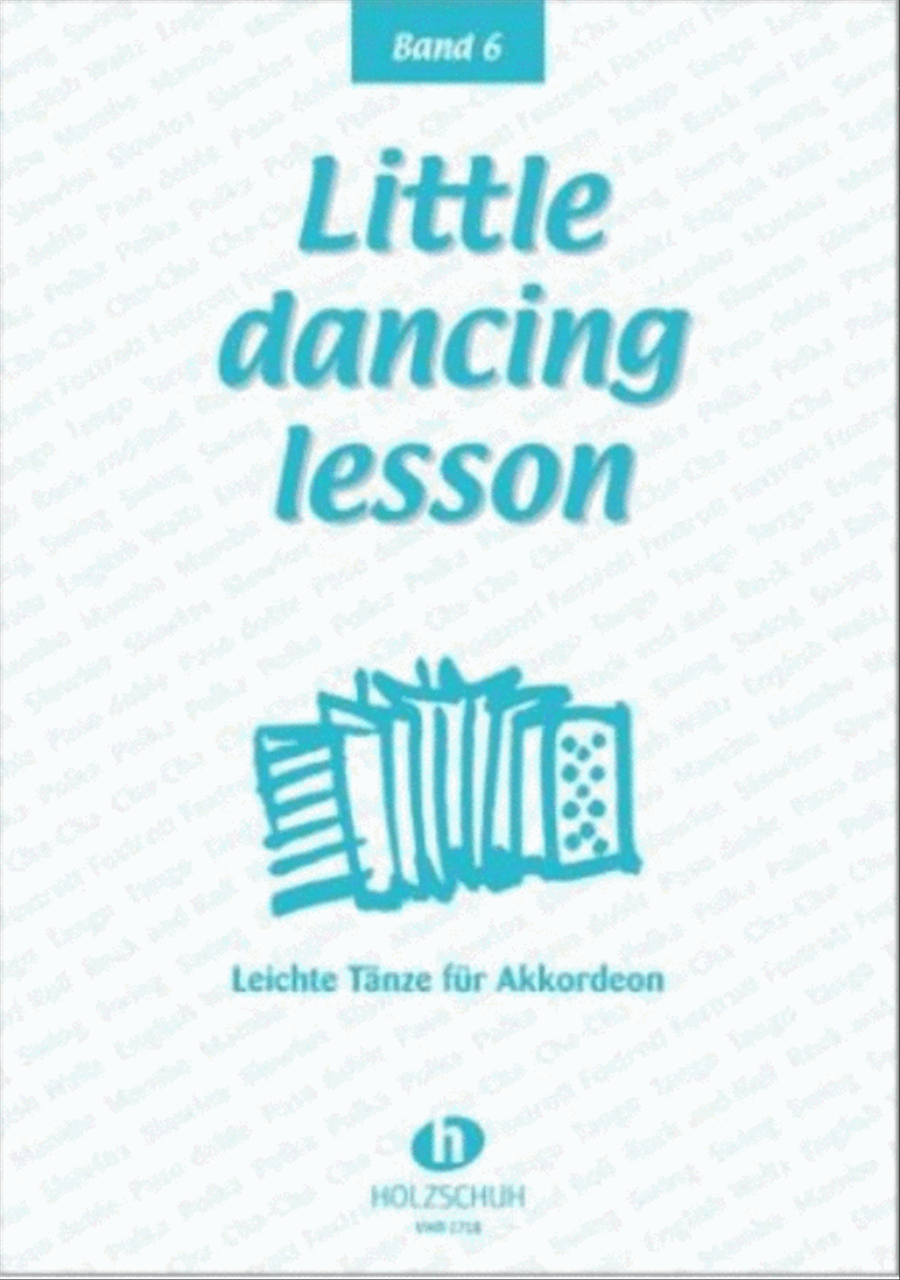 Little Dancing Lesson 6 Accordion scores gallery preview page 1