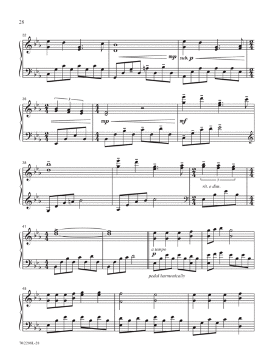Cherish the Cross Cherish the Cross Piano Solo scores gallery preview page 12