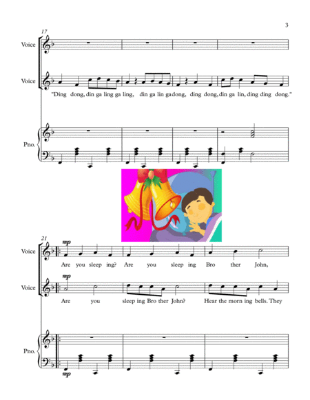 Brother John Partner Song with an original countermelody image number null